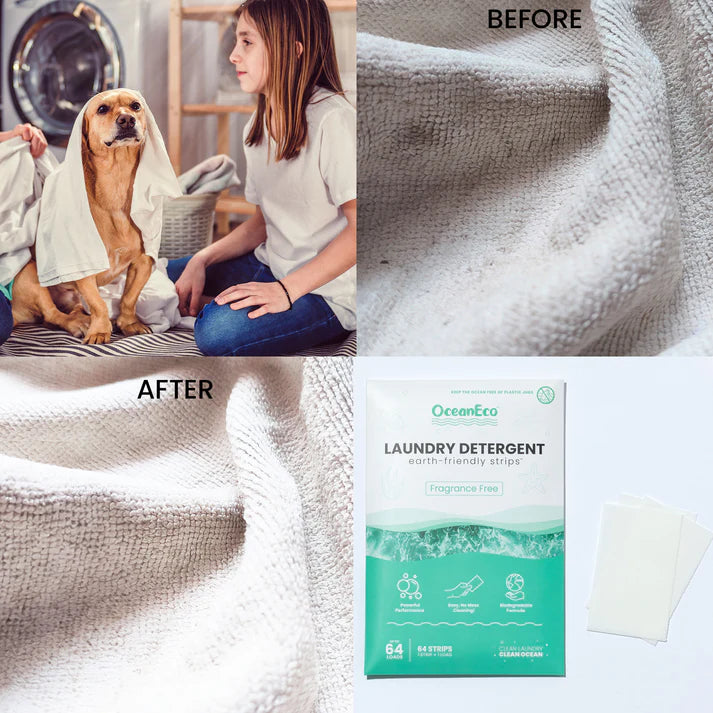 OceanEco™ Earth-Friendly Laundry Detergent Strips